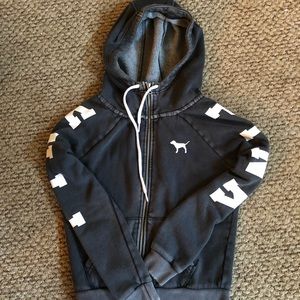 PINK zip up sweatshirt